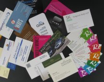 business card printing, digital business card, lithographic business cards